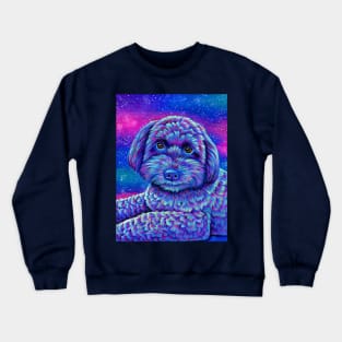 Starry Schnoodle Dog Crewneck Sweatshirt